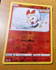 POKEMON REGNE DE GLACE CARD REVERSE HOLO CARTE Flambino 026/198 EB06 FR NM 2021