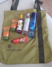 YVES ROCHER SET sunscreens, shower bath, body oil, etc. whole lot pictured