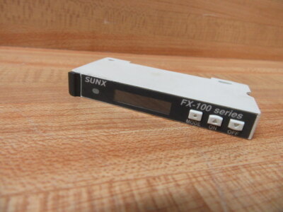 Sunx FX-101 Digital Fiber Sensor FX101 (Pack of 3)