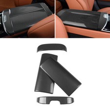 ABS Kohlefaser Mittelkonsole Armlehne Box Cover für Mercedes S Klasse W223 2021