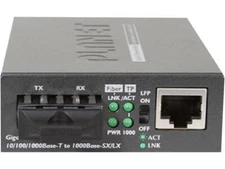 PLANET GT-802 10/100/1000Base-T to 1000SX Gigabit Media Converter (MM, SC, 550m)