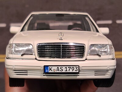 RARE 1/18 NOREV Mercedes Benz S600 (W140) High Quality White
