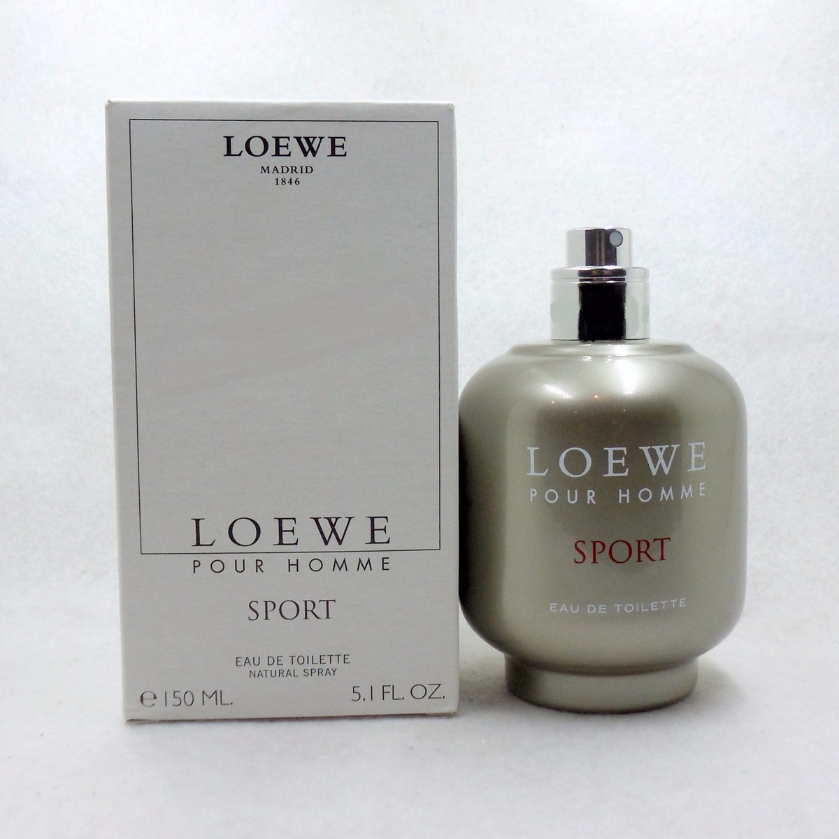 LOEWE POUR HOMME SPORT EAU DE TOILETTE NATURAL SPRAY 150 ML / 5.1