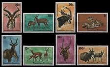 Ruanda 1975 - Mi-Nr. 673-680 A ** - MNH - Wildtiere / Wild animals