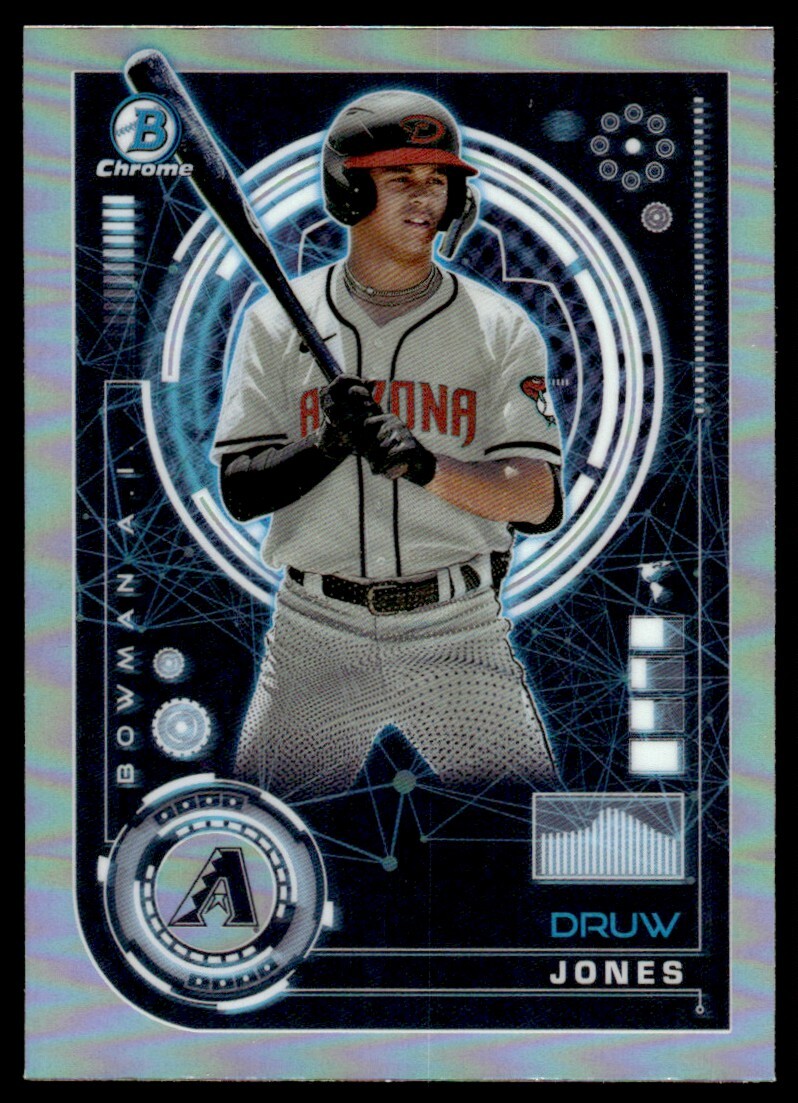 DRUW JONES 2024 BOWMAN CHROME AI #BAI7