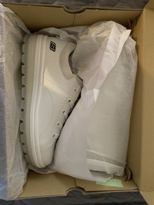 skechers street cleat white leather