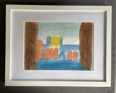 original Gemälde signiert vom Künstler Aquarell