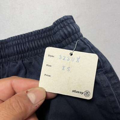 パンツ old stussy 90s cargo shorts Rare] Old Stussy Short Pants Cargo 90s Navy Tag