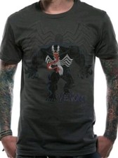 Image of OFFICIAL SPIDERMAN VENOM T SHIRT - MARVEL - UNISEX - SMALL