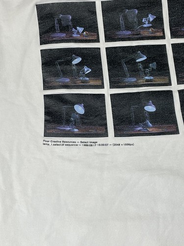 Pixar x Highsnobiety Luxo Jr. Sequence Hoodie Off-white Size XL - Picture 3 of 8