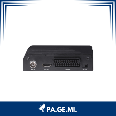 Decoder DVB-T2 HEVC H.265 10-bit Per TV Digitale Terrestre – HD, Ricerca Automatica Canali