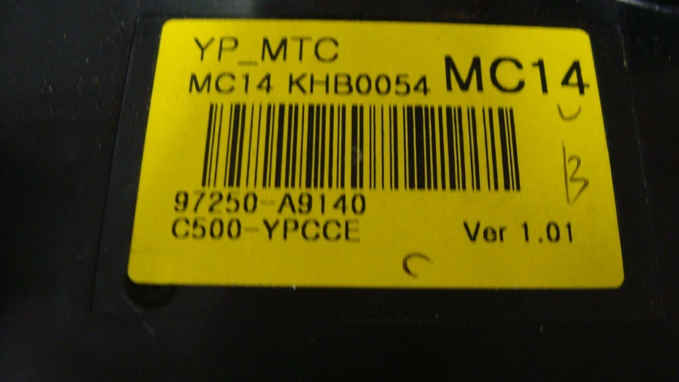 2016-2020 KIA SEDONA HEATER AC CLIMATE TEMPERATURE CONTROL MANUAL FRONT 17 18 19 - Image 4 of 4