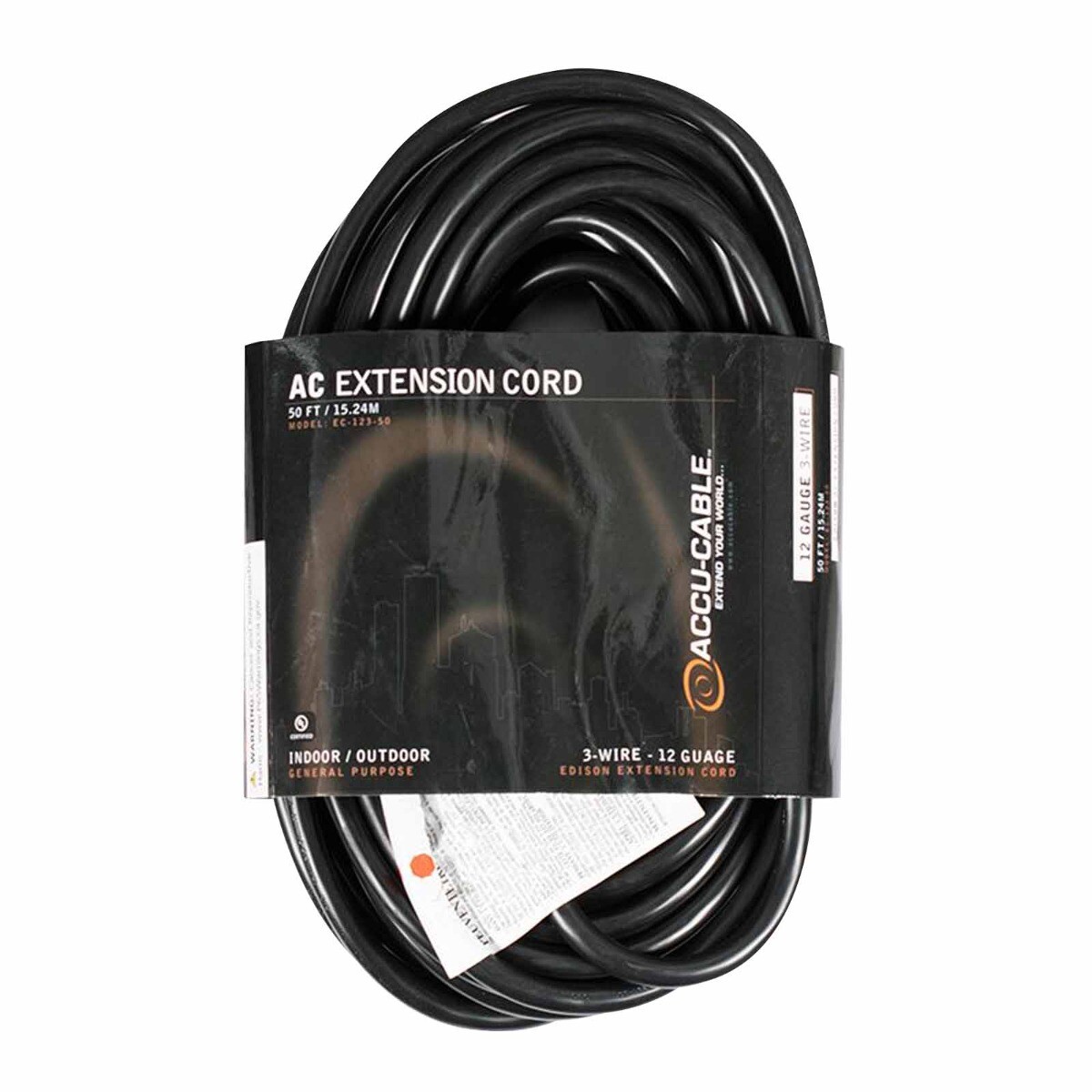 ADJ EC-123-50 50-футовый удлинитель Edison 12-го калибра idjnow 18590₽