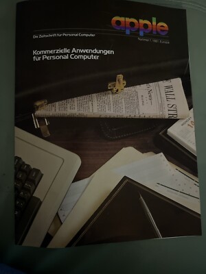 Apple - Das Personal Computer Magazin - Erstausgabe - Vintage