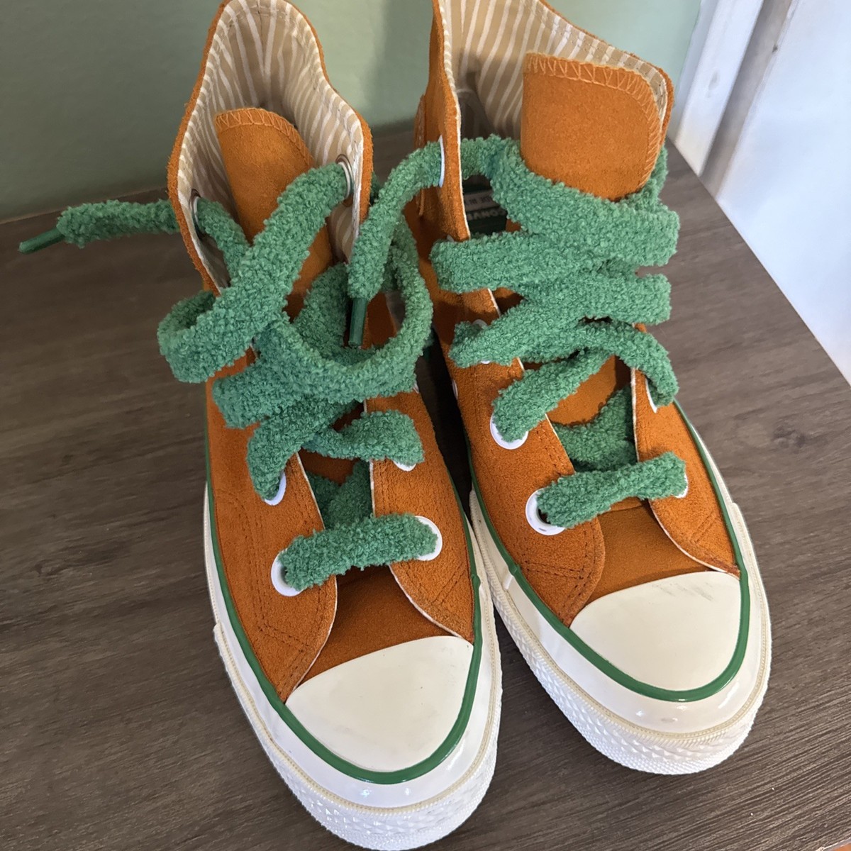 ブランデー chuckie Converse Chuck 70 x Willy Wonka Oompa Loompa Shoes Orange A08152C