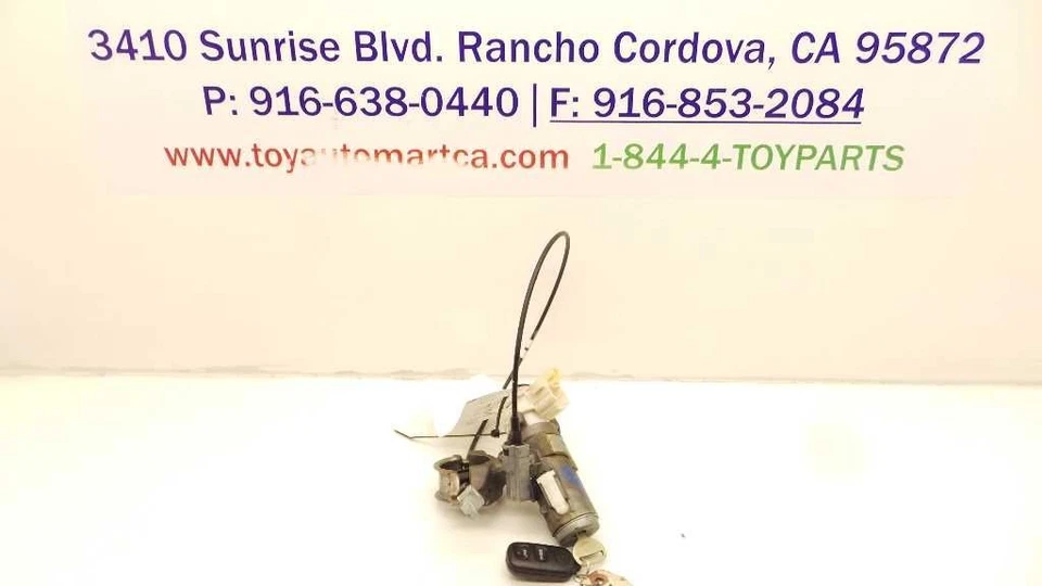 03-08 TOYOTA COROLLA IGNITION SWITCH WITH KEY - Image 2 of 4