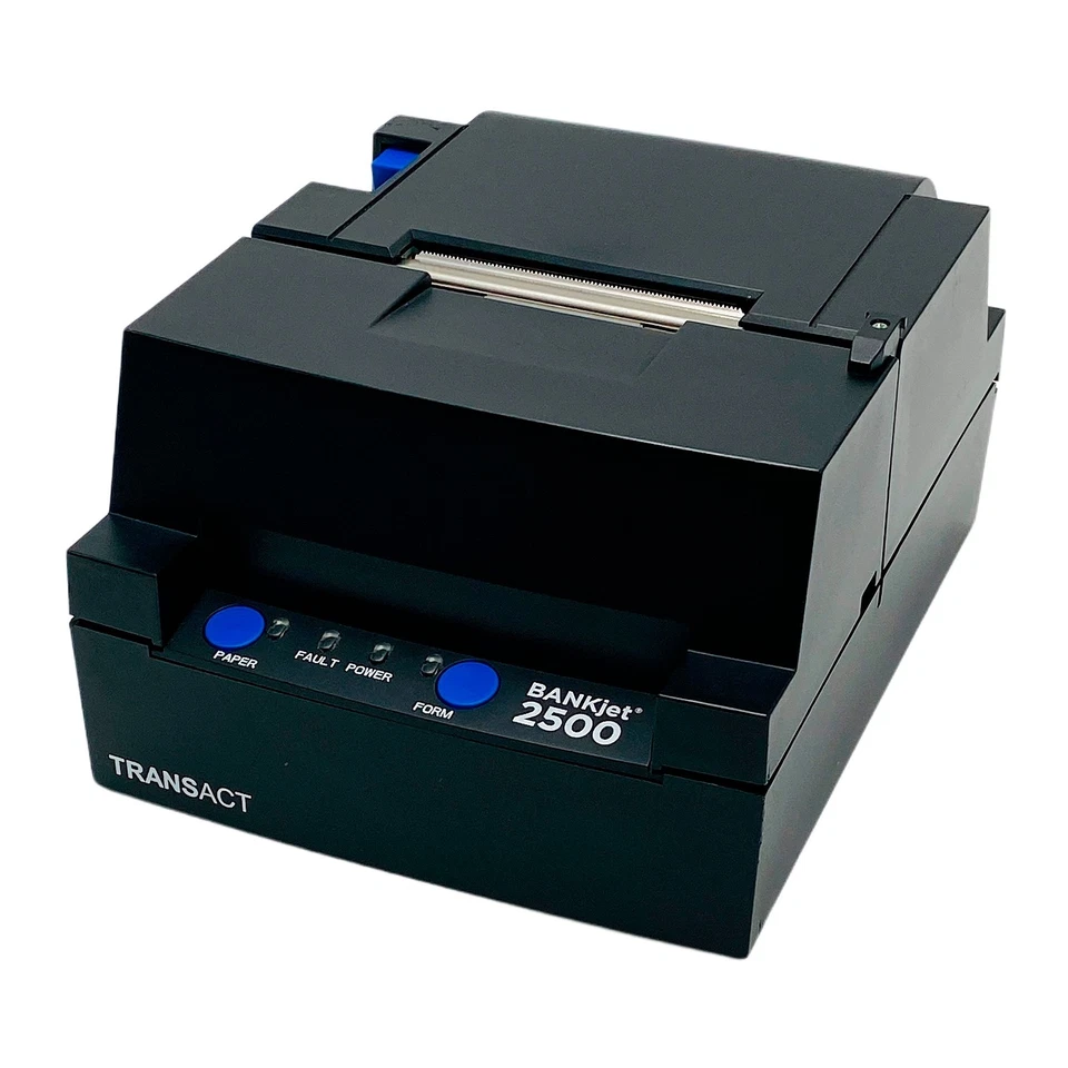 TransAct BANKjet 2500 Inkjet Teller Receipt Validation Printer USB No Adapter - Image 2 of 4