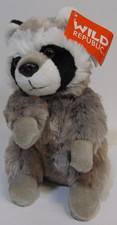 Wild Republic Mini Raccoon Plush 7.5" Stuffed Animal NWT Collectible Novelty