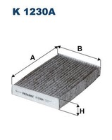 Filter Innenraumluft Filtron K 1230A Passend FÜR Nissan Renault Innenraumfilter