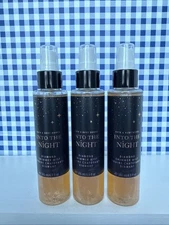 3X ~ Bath & Body Works ~ Full Size ~ Diamond Shimmer Mist ~ INTO THE NIGHT