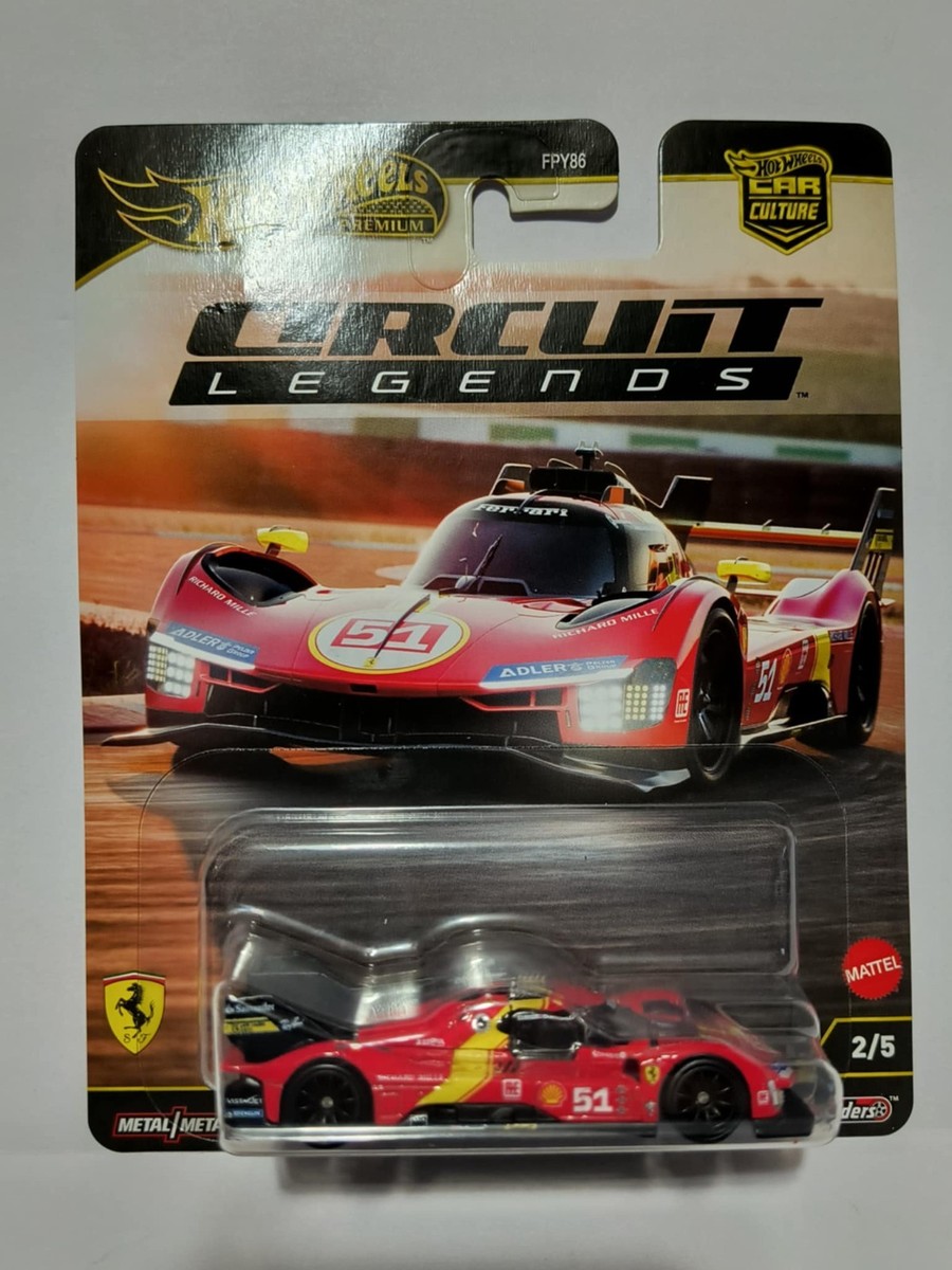 HOT WHEELS PREMIUM CAR CULTURE 2025 CIRCUIT LEGENDS🐎FERRARI