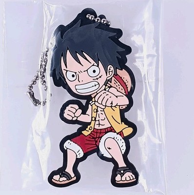 Luffy einteiliger 20. All Star Gummi Maskottchen Schlüsselanhänger aus Japan