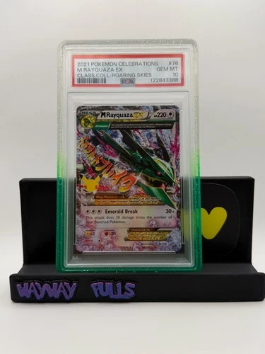 M Rayquaza EX 76/108 Celebrations: Classic Collection Holo PSA 10