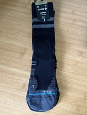 Stance Run Crew Performance Ultra Light Cushion Mens 3 Pack Black Xl Nwt