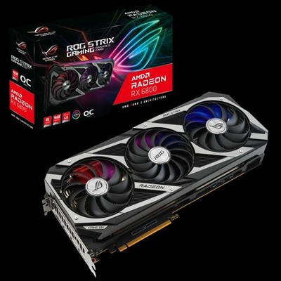 Rx 6800 Rog Strix ASUS ROG STRIX Radeon RX 6800 OC 16GB GAMING