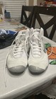 Nike White/Gray High-Top Lace-Up Wrestling Shoes Athletic Footwear — photo 5