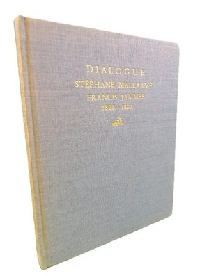 MALLARMÉ JAMMES Dialogue 1893-1897 EDITION ORIGINALE Tirage limité 230 Ex 1940 - Photo 1/4