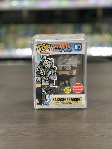 Funko Pop! Naruto: Kakashi (RAIKIRI) GlTD #1103 GameStop Exclusive (CUSTOM ART)