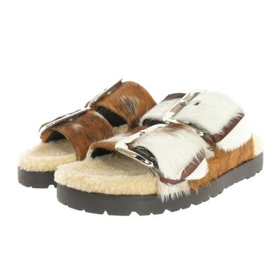 Dsquared2 22AW Fur Sandals Rock Your Road Shoes Size 36 Unused