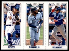2022 Topps Opening Day #TPC-4A / TPC-4B/TPC-4C Bichette /Guerrero Jr. /Hernandez