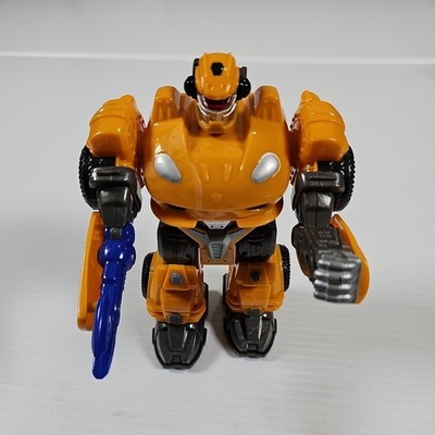 Hap-P-Kid M.A.R.S. Yellow Mars 7'' Walking Cyber Bot Robot