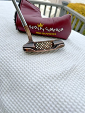 Scotty Cameron Santa Fe Tei 3 Copper Putter  Rare Oil Can Finish  35 "