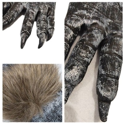 Wolf Costume Accessory Werewolf Hands Werewolf Costume Wolf Claw Gloves