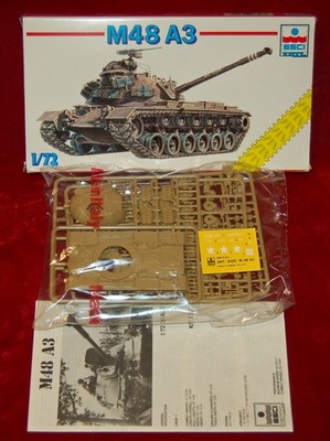 VINTAGE ESCI  M48 A3 Sherman Tank 1:72 Made in Italy 1980's