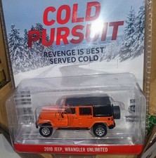 Greenlight 1/64 Hollywood S40 Cold Pursuit 2010 Jeep Wrangler Unlimited 62010-E