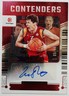 2025-26 Panini Contenders Euroleague Red Autographs Gregor Fucka /49 SP