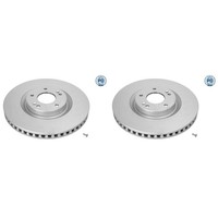 2X MEYLE-PD 325Mm Bremsscheiben Vorne Passend FüR Hyundai Santa KIA Sorento | 37
