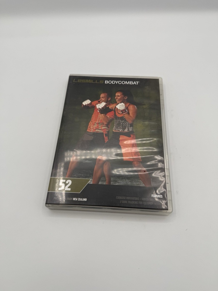 BODYCOMBAT　DVD　CD Les Mills BODYCOMBAT Body Combat 52 DVD + CD Home Fitness Cardio