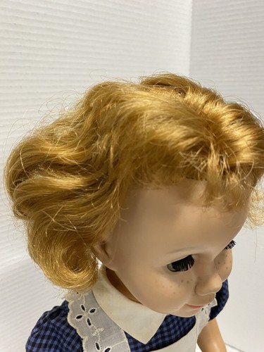 Mattel CHATTY CATHY Puppe 1959 Erdbeerblond blaue Augen BILD PERFEKT - Bild 6 von 13