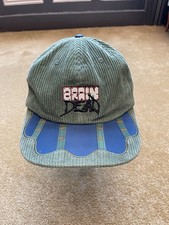 Brain Dead Sludge Twill 6-Panel Corduroy Cap in Olive Green (FW 2022), BNWT