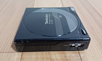 ポータブルプレーヤー Technics SL-XP3 SH-CDT7FM Technics SL-XP3 Portable CD Player Compact Vintage Audio Black