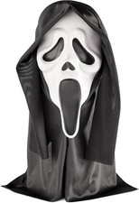 Fun World Ghost Face Mask As Seen In The Movie Scream, Adult NWT