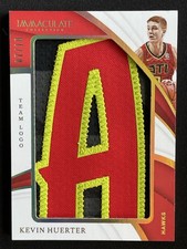 Kevin Huerter 2019 Panini Immaculate Collection Team Logo Patch /10 #JP-KHT