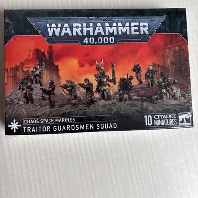 Warhammer 40.000 Chaos Space Marines Traitor Guardsmen