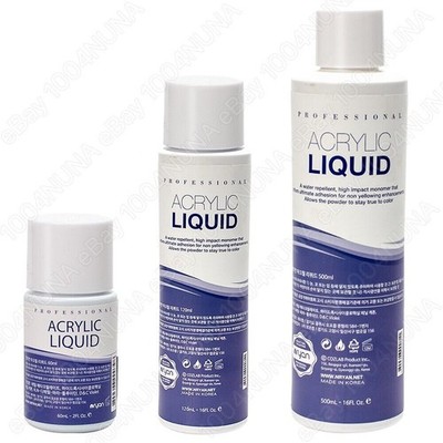 NRYAN Nail Art Acryl Liquid Monomer for Powder Korean Nail Care Extension
