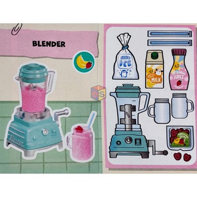 NEW Miniverse Make It Mini From Scratch APPLIANCE SERIES 3 BLUE GREEN BLENDER